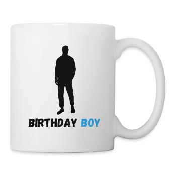 Birthday Boy Silhouette - Mug - white - Right