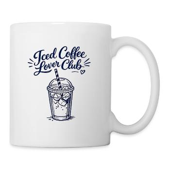 Club des Amateurs de Café Glacé - Mug blanc - blanc - Droite