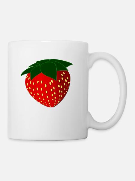 fraise - Mug - white