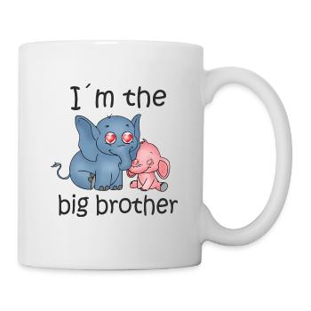 Je suis le Big Brother B - Mug blanc - blanc - Droite