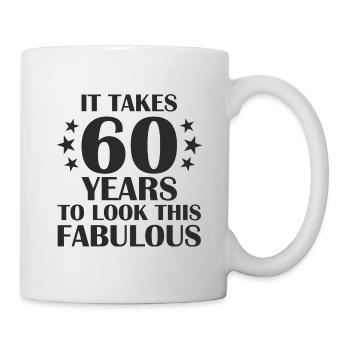 60th birthday - Mug - white - Right