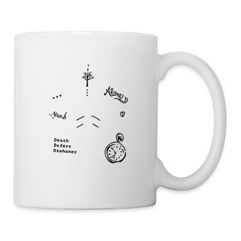 XXXTentation Tattoos - Tasse - Weiß - Rechts