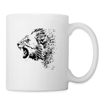 Lion - Mug blanc - blanc - Droite