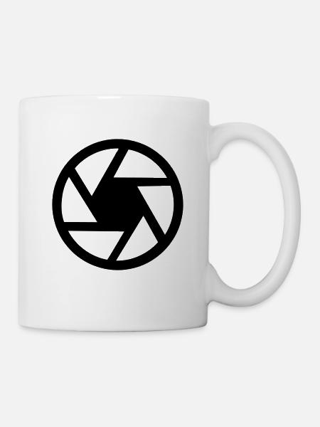 Kamera - Tasse - Weiß
