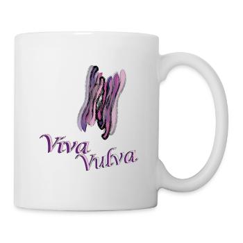Viva Vulva - Tasse - Weiß - Rechts