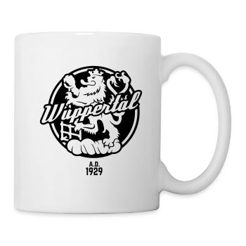 Wuppertal T Shirt Wappen der Stadt A.D. 1929 - Tasse - Weiß - Rechts