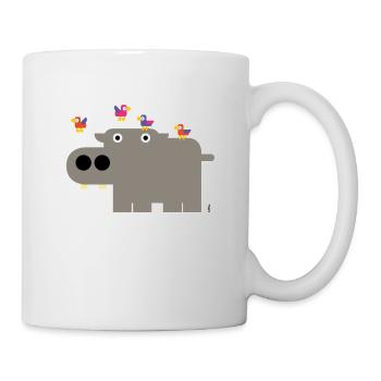 Hippo - Mug - white - Right