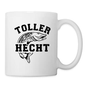 Hecht - Tasse - Weiß - Rechts