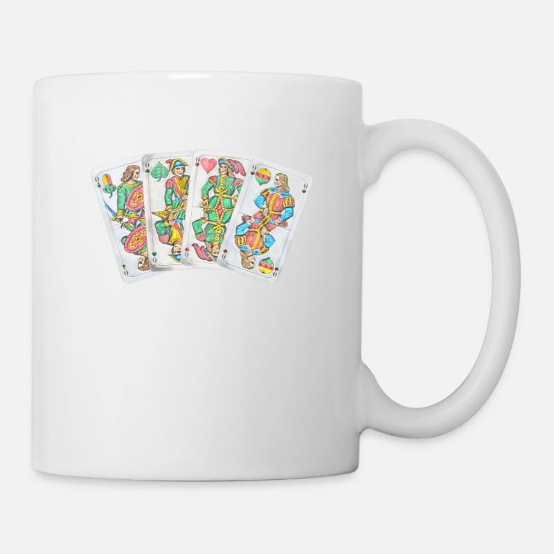 Tête de mouton Moutons Blatterland 4 Ober - Mug blanc - blanc