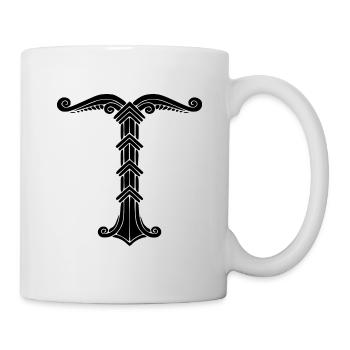 Wikinger Germanen Irminsul IV Odin Thor Walhalla - Tasse - Weiß - Rechts