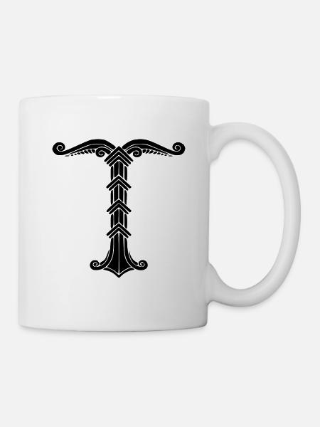 Wikinger Germanen Irminsul IV Odin Thor Walhalla - Tasse - Weiß