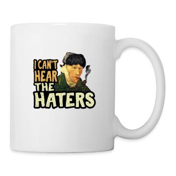 Van Gogh Spruch Künstler Kunst - Tasse - Weiß - Rechts