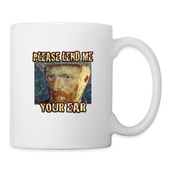 Van Gogh Meme Artiste - Mug blanc - blanc - Droite