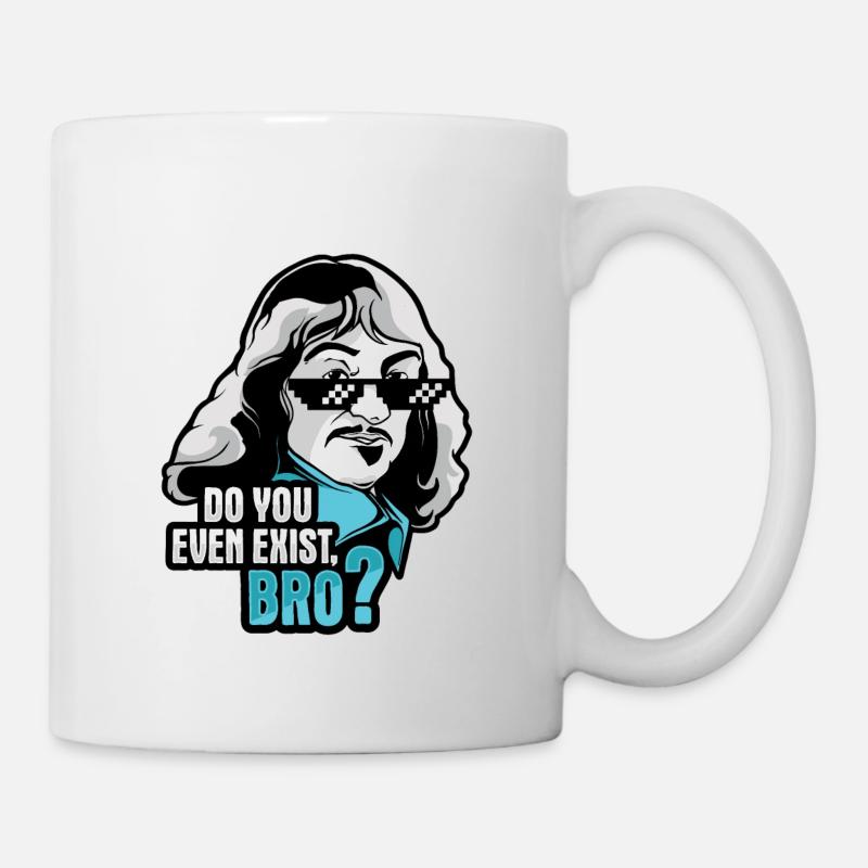 Philosophy Descartes Philosophy Student - Mug - white