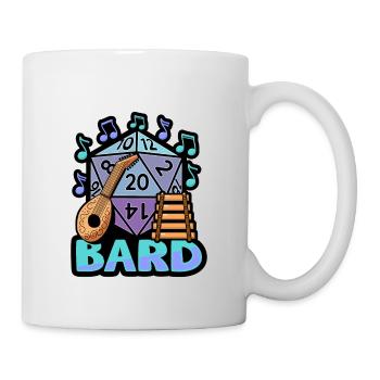 Fantasy Rpg RPG Shirt for Bard RPG Gamer - Mug - white - Right