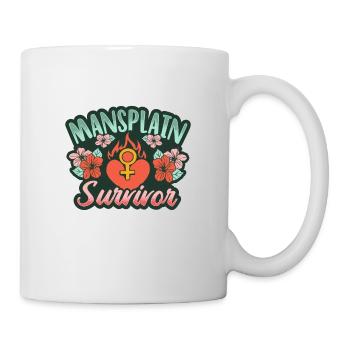 Feministin Feminismus Frauenrechte Gleichstellung - Tasse - Weiß - Rechts
