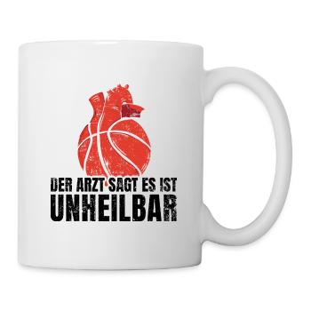 Basketball Frequenz - Tasse - Weiß - Rechts