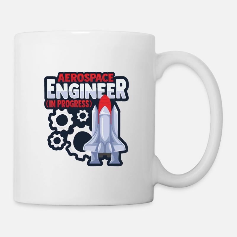 Luft- und Raumfahrtingenieur - Tasse - Weiß