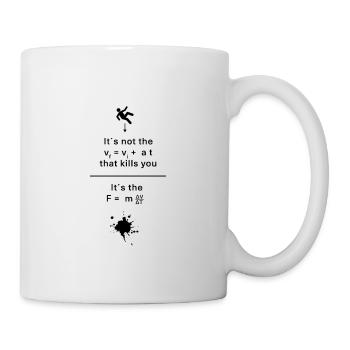 Professeur de physique Joke Design n Physicien - Mug blanc - blanc - Droite
