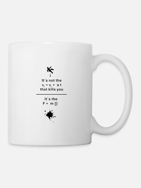 Physiklehrer-Witzdesign n Physiker - Tasse - Weiß