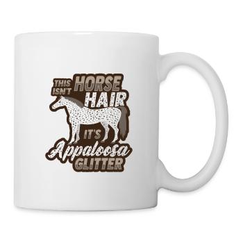 Appaloosa Pferd - Tasse - Weiß - Rechts