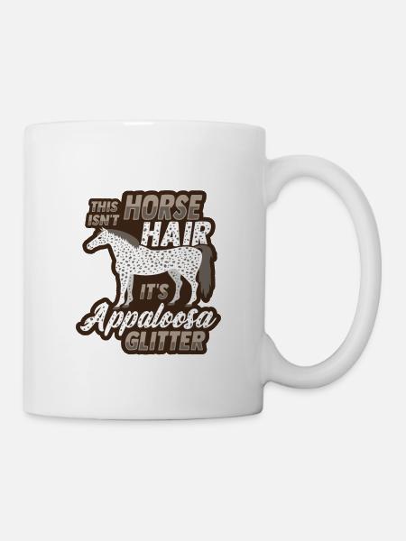 Cheval Appaloosa - Mug blanc - blanc