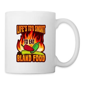 Chili Design für einen Habanero Chili Liebhaber - Tasse - Weiß - Rechts