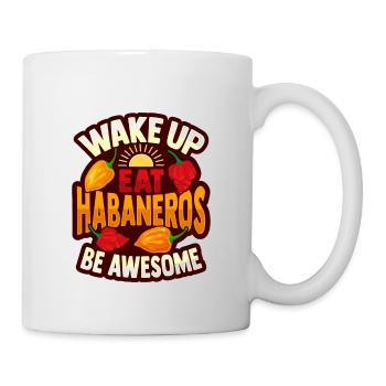Habanero Scoville-Chili-Liebhaber - Tasse - Weiß - Rechts