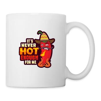 Mexikanisches Essen Habanero-Chili-Liebhaber - Tasse - Weiß - Rechts