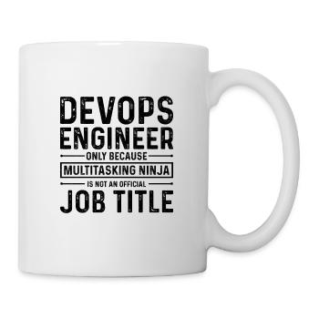 Sys-Admin Developer Devops Engineer - Mug - white - Right