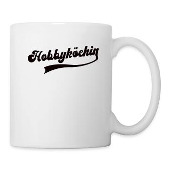 Hobbyköchin Hobby Kochen Köchin Küche Hobbykoechin - Tasse - Weiß - Rechts