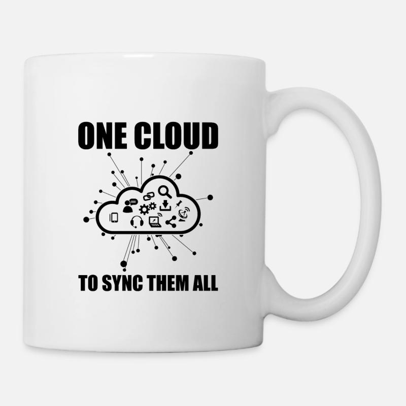 Administrateur Cloud Devops - Mug blanc - blanc
