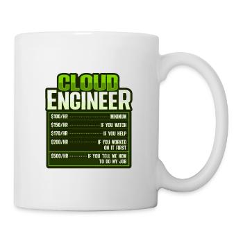 Cloud Administrator Cloud Devops - Mug - white - Right