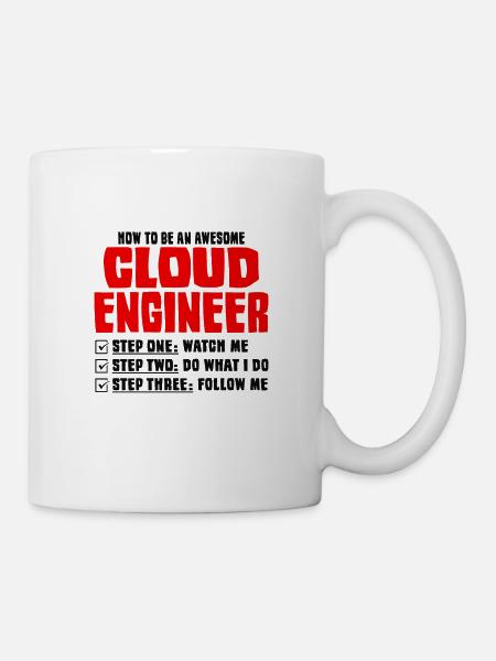 Cloud-Administrator Cloud-Devops - Tasse - Weiß