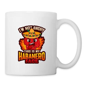 Habanero Scoville-Chili-Liebhaber - Tasse - Weiß - Rechts