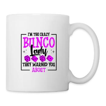 Cray Bunco Lady Design for a Bunco Babe - Mug - white - Right