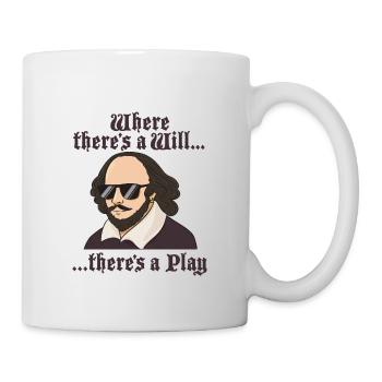 William Shakespeare Theatre Literature - Mug - white - Right