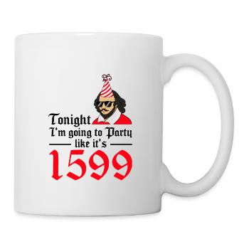 William Shakespeare Theatre Literature - Mug - white - Right