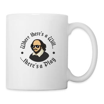William Shakespeare Theatre Literature - Mug - white - Right