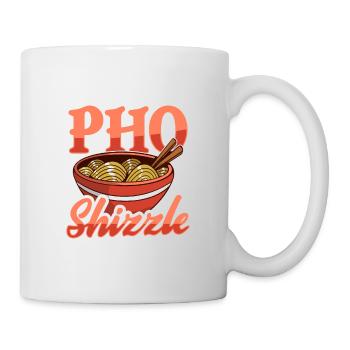 Pho Shizzle Asian Pho Noodle Soup - Mug - white - Right