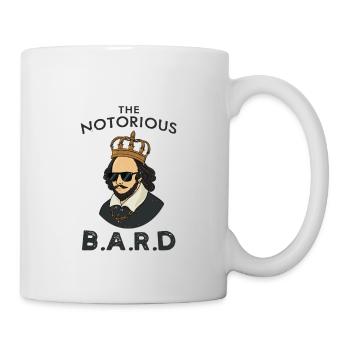 William Shakespeare Theater Party Design - Tasse - Weiß - Rechts