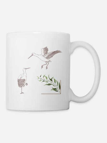 Storks - Mug - white