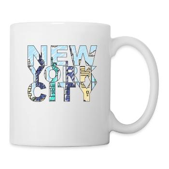 New York City - the city that never sleeps - Mug - white - Right