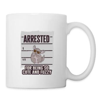 Chinchilla - Tasse - Weiß - Rechts