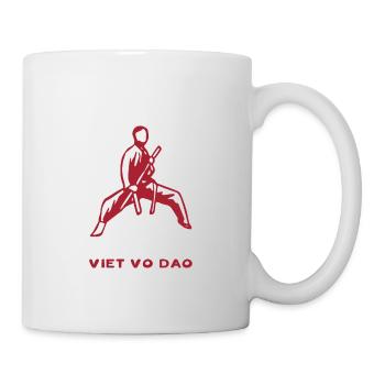Tenue Viet Vo Dao pour les combattants d’arts martiaux - Mug blanc - blanc - Droite