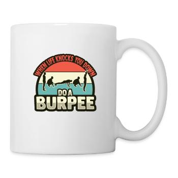Burpees - Mug - white - Right