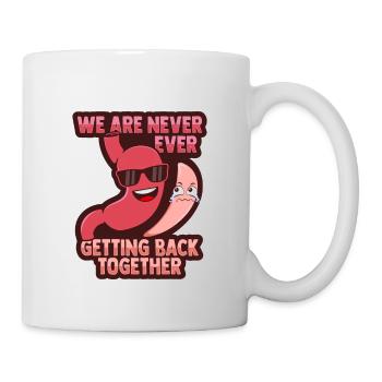 Illustration de manche bastrique pour la récupération gastrique - Mug blanc - blanc - Droite