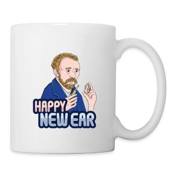 Van Gogh art lovers - Mug - white - Right