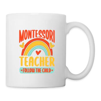 School Montessori Design - Mug - white - Right