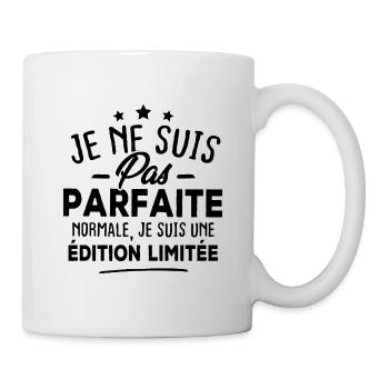 Pas parfaite Normale je suis une édition limitée - Mug blanc - blanc - Droite